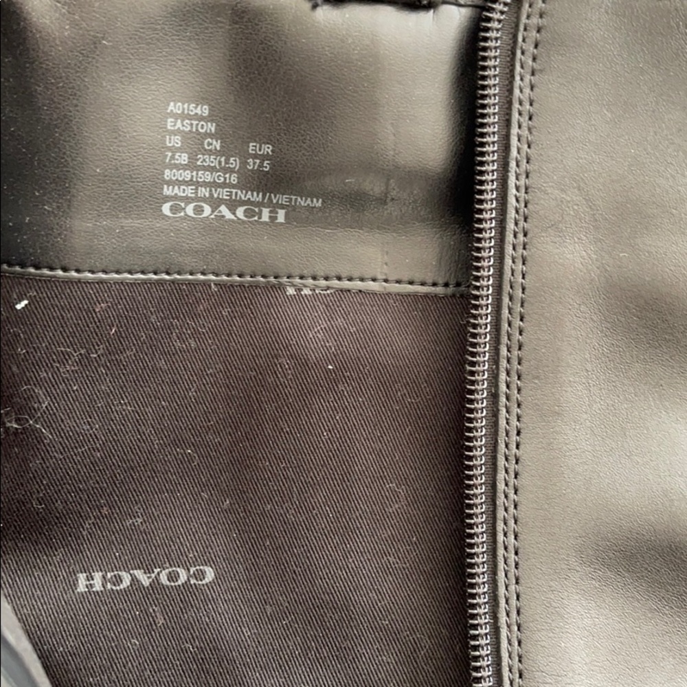 Coach Boots Size 7.5 - Picture 5 of 5